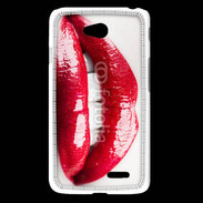 Coque LG L65 Bouche sexy gloss rouge