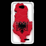 Coque LG L65 drapeau Albanie