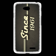 Coque LG L65 Since 1961 gris