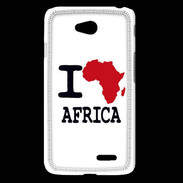 Coque LG L65 I love Africa 2