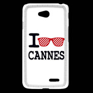 Coque LG L65 I love Cannes 2