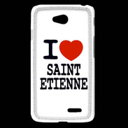 Coque LG L65 I love Saint Etienne
