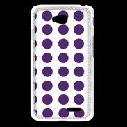 Coque LG L65 pois violet