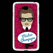 Coque LG L65 Mister Champagne Chatain