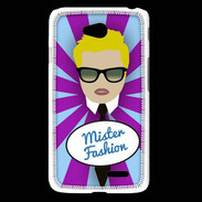 Coque LG L65 Mister Fashion Blond