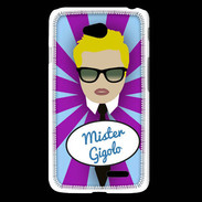 Coque LG L65 Mister Gigolo Blond