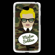 Coque LG L65 Mister Soldier Blond