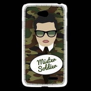 Coque LG L65 Mister Soldier Brun