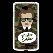 Coque LG L65 Mister Soldier Chatain