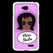 Coque LG L65 Miss Fiesta Black