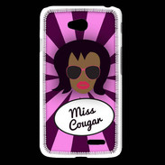 Coque LG L65 Miss Cougar Black