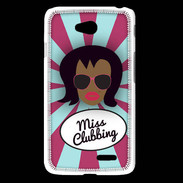 Coque LG L65 Miss Clubbing Black