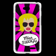 Coque LG L65 Miss Swag Blonde