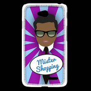 Coque LG L65 Mister Shopping Black