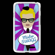 Coque LG L65 Mister Swag Blond