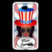 Coque LG L65 Miss USA Black