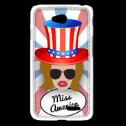 Coque LG L65 Miss USA Rousse