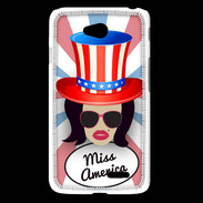 Coque LG L65 Miss USA Brune