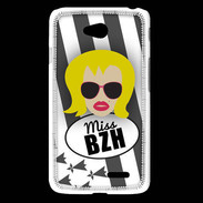 Coque LG L65 Miss Bretagne Blonde