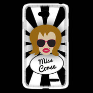Coque LG L65 Miss Corse Rousse