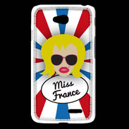 Coque LG L65 Miss France Blonde