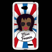 Coque LG L65 Miss France Black