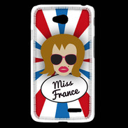 Coque LG L65 Miss France Rousse