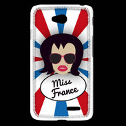Coque LG L65 Miss France Brune