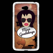 Coque LG L65 Miss Guadeloupe Brune