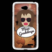 Coque LG L65 Miss Guadeloupe Chatain