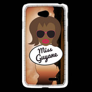 Coque LG L65 Miss Guyane Black