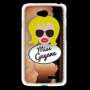 Coque LG L65 Miss Guyane Blonde