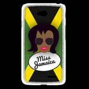 Coque LG L65 Miss Jamaica Black