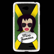 Coque LG L65 Miss Jamaica Brune