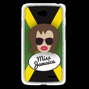 Coque LG L65 Miss Jamaica Chatain