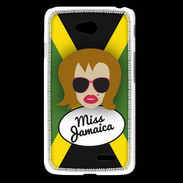 Coque LG L65 Miss Jamaica Rousse