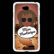Coque LG L65 Miss Martinique Black