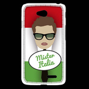 Coque LG L65 Mister Italie Chatain