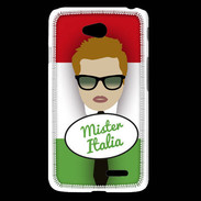 Coque LG L65 Mister Italie Roux