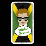 Coque LG L65 Mister Jamaica Roux