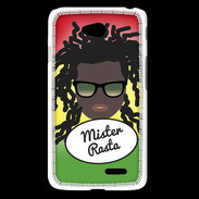 Coque LG L65 Mister Rasta Black