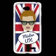 Coque LG L65 Mister UK Roux