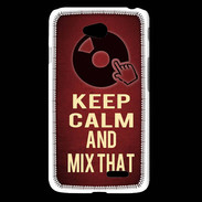 Coque LG L65 Keep Calm and Mix That Rouge