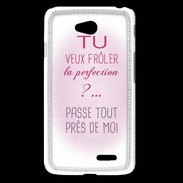 Coque LG L65 Perfection au féminin ZG