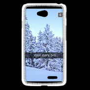 Coque LG L65 Snapchat Cool Story ZG