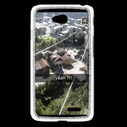 Coque LG L65 Snapchat Yeah ZG