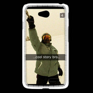 Coque LG L65 Snapchat Cool Story 2 ZG