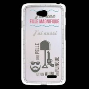 Coque LG L65 J'ai une fille ZG