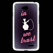 Coque LG L65 In Chicha We trust Rouge ZG