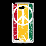 Coque LG L80 Rasta Peace and Love 15